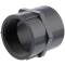 U-PVC solvent socket with female thread, 90 x 3"