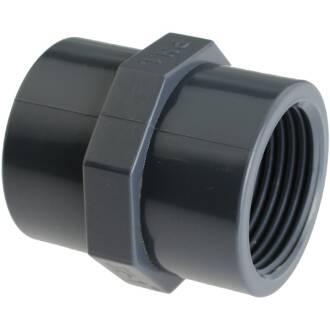 U-PVC female threaded socket 1/4"