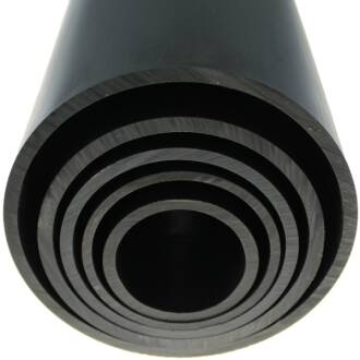 U-PVC pipe 40 x 1,9mm - PN 10 - 1m without socket