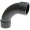 PVC-U 90° injection-molded bend, 2 x solvent cement socket, 16 bar, 160 mm