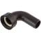 PP elbow 90° hose tail with female thread and nut