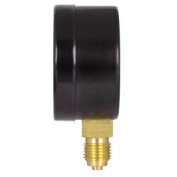Manometer 1 1/2", brass bottom joint 1/4"
