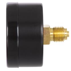 Manometer 1 1/2" Anschluss axial zentriert 1/4" Aussengewinde Messing