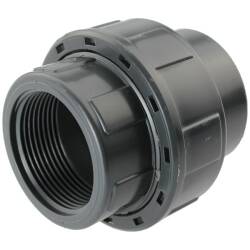 U-PVC solvent union x female thread