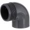 U-PVC solvent elbow 90° x male thread 50mm x 2"