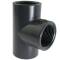 U-PVC female threaded tee 90° 4"