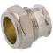 Brass adapter compression fitting x female thread 22mm x 3/4"