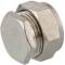 Brass end cap compression fitting