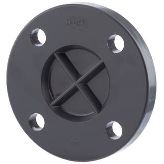 U-PVC blank flange 75mm