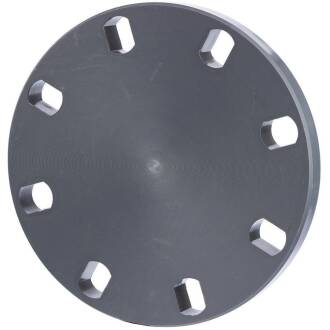 U-PVC blank flange 125mm