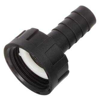 PP hose tail with female thread and nut