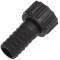 PP hose nozzle with female thread and nut 3/4" x 20mm