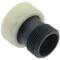 PP female/male threaded socket with nut