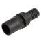 Bocchettone con portagomma doppio in PP 38 x 50mm