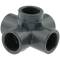 U-PVC fivefold solvent cross with central drain