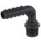 Portagomma curvo 90 con filetto maschio, in PP, 3/8" x 13mm