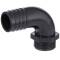 Portagomma curvo 90 con filetto maschio, in PP, 1" x 32mm