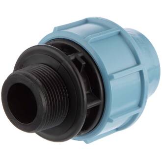 Adapter compression fitting x male thread, DVGW