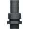 U-PVC male threaded union with hose nozzle 3/8" x 16mm