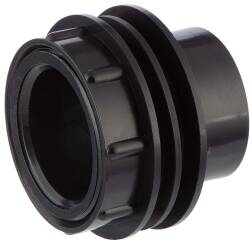 ABS tank union coupling, solvent socket