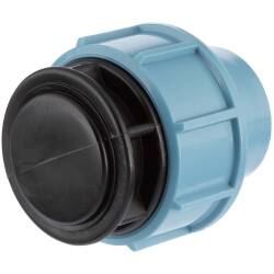 End cap compression fitting, DVGW