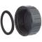 U-PVC female threaded end cap incl. gasket