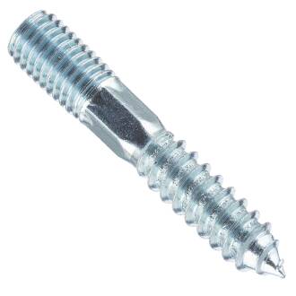 Zinc-coated steel connection screw M8 x 100mm