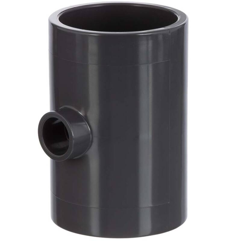 Tee a 90 ridotto a incollare, in PVC-U