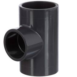 Tee a 90 ridotto a incollare, in PVC-U