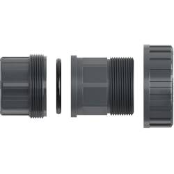 PVC-U Union, Female Socket x Male Thread