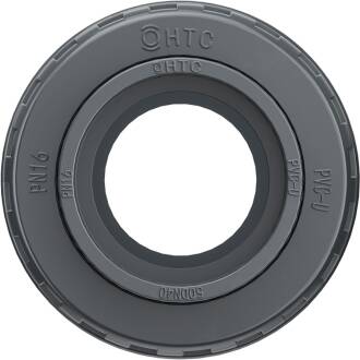 Rohrverbinder Flansch PVC U 50 mm Installiert mit Klebstoff - Garantie 10 Jahre - MONTERAL