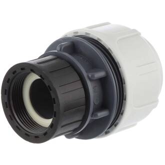 Compression fitting BD FAST with female thread for PoolFlex solvent flexible pipes 63mm x 2"