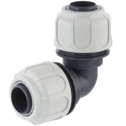 Compression fitting 90&deg; BD FAST for PoolFlex solvent flexible pipes