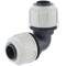 Compression fitting 90° BD FAST for PoolFlex solvent flexible pipes