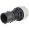 Compression fitting BD FAST with solvent socket for PoolFlex solvent flexible pipes 63 x 50/63mm