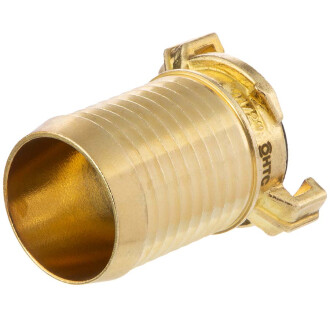 Messing Schnellkupplung Klauenkupplung Schlauchtülle 1 1/2" (40mm), Stück