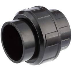 U-PVC black solvent union