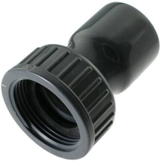 PVC-U 2/3 Coupling, Union Nut x Female Socket 1 1/4" x 40mm