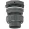 U-PVC tank connector with union 63mm x 2 3/4"