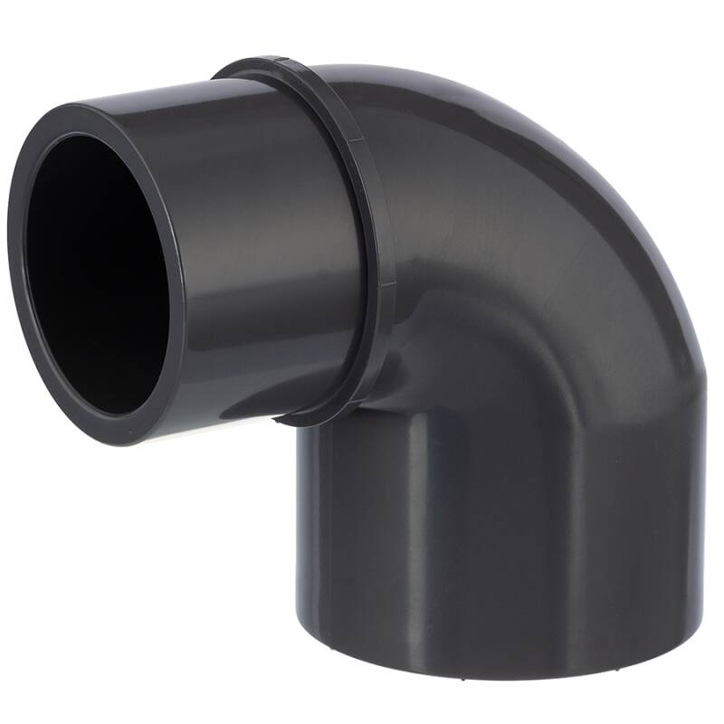 PVC-U Reduzierwinkel 90 Klebemuffe x Klebestutzen/-muffe