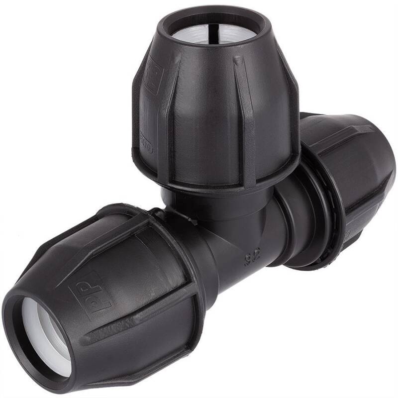 Tee 90 compression fitting