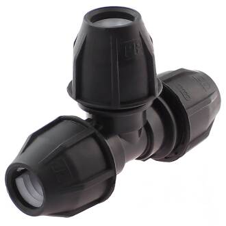 Tee 90° compression fitting 25mm