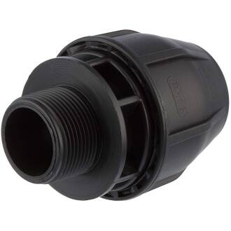 PP Übergangsnippel Klemme x Aussengewinde