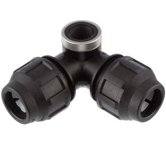 Compression fitting Y PopUp x side A2 ss reinforced female thread