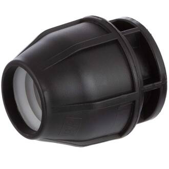 End cap compression fitting