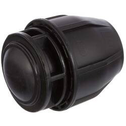 End cap compression fitting