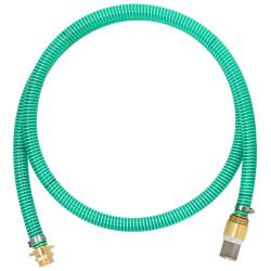 Suction hose set with threaded coupling