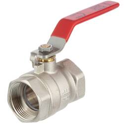 Brass female threaded ball valve with A2 ss handle
