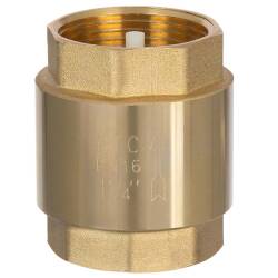 R&uuml;ckschlagventil Typ "York" Kunststoffverschluss 2fach Innengewinde