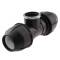 PP T-Stück 90° Klemme x Innengewinde 40mm x 1 1/4", Stück